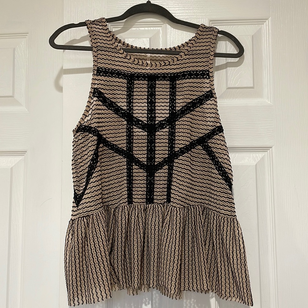 Free People tank top, size small